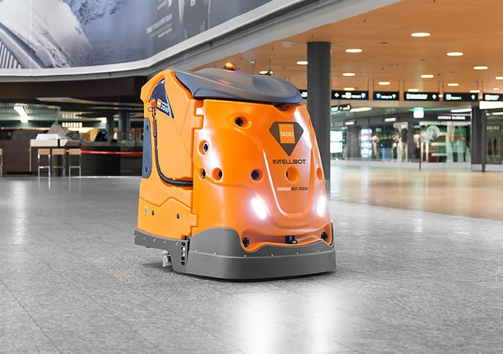 Taski Intellibot and other robotic cleaners make it easier to keep your facility clean.